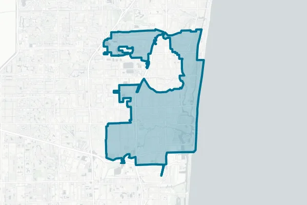 City of Fort Lauderdale — detail map