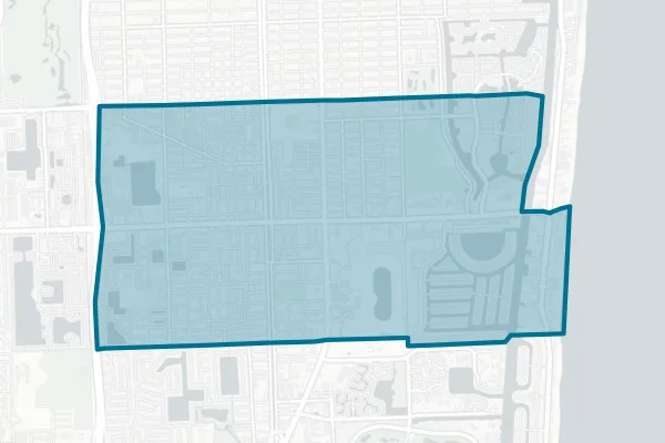 City of Hallandale Beach — detail map