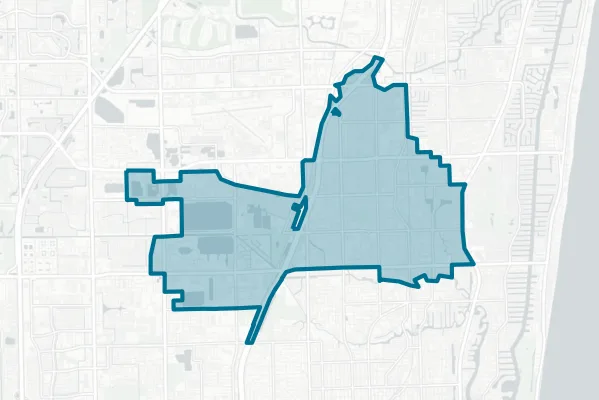 City of Oakland Park — detail map