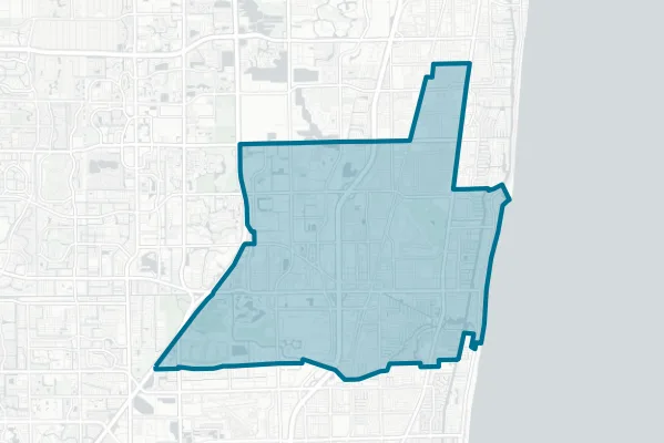 City of Pompano Beach — detail map
