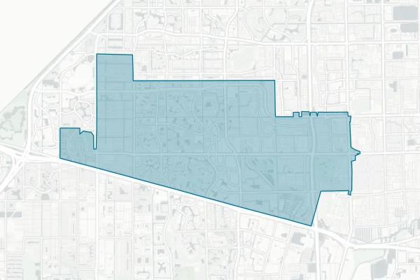 City of Plantation — detail map