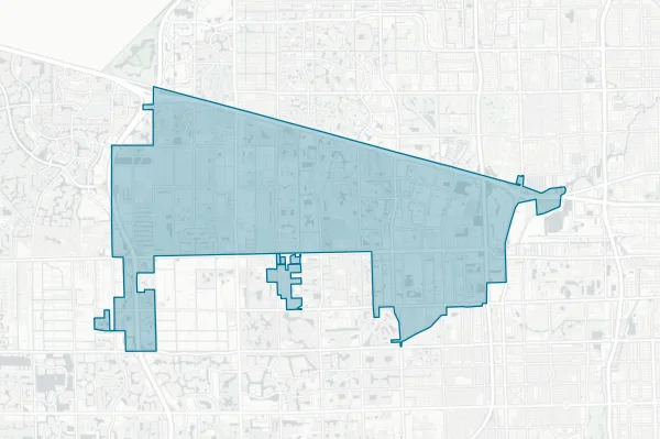 Town of Davie — detail map