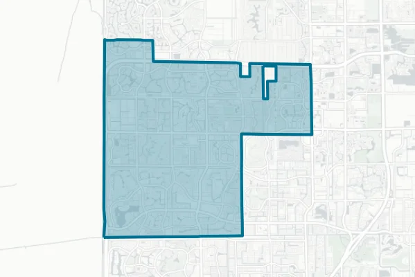 City of Coral Springs — detail map