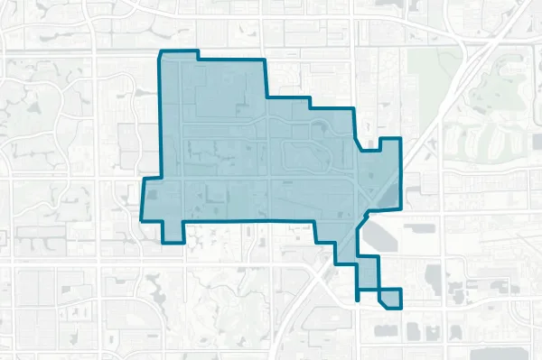 City of North Lauderdale — detail map