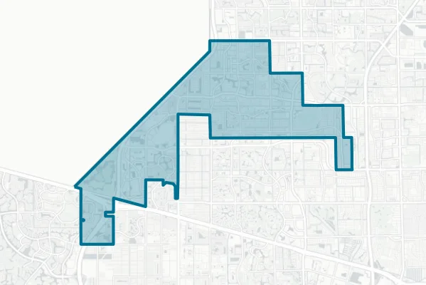 City of Sunrise — detail map