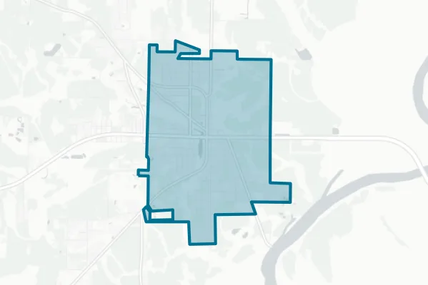 City of Blountstown — detail map