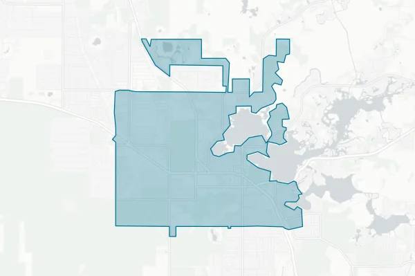 City of Inverness — detail map