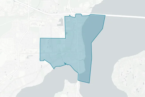 Town of Orange Park — detail map