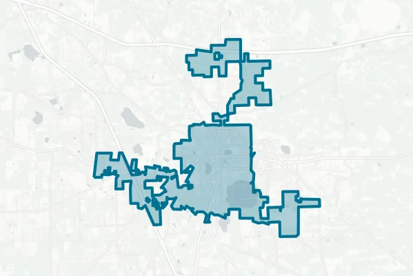 City of Lake City — detail map
