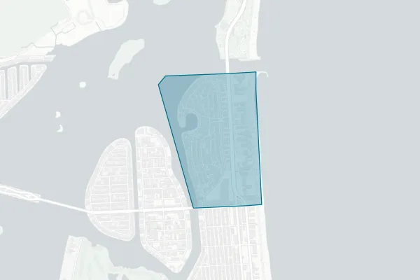 Town of Bal Harbour Village — detail map