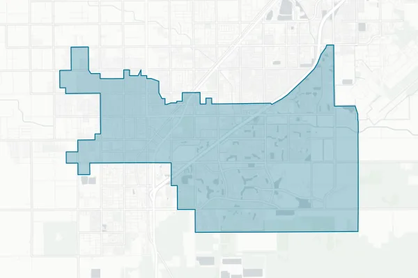 City of Homestead — detail map