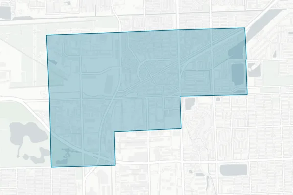 City of Opa-locka — detail map