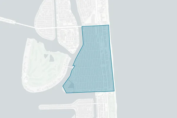 Town of Surfside — detail map