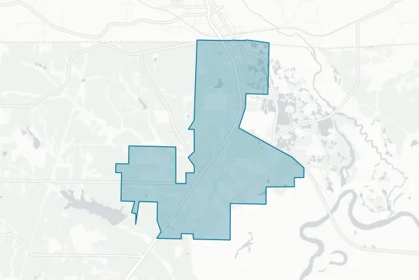 Town of Century — detail map