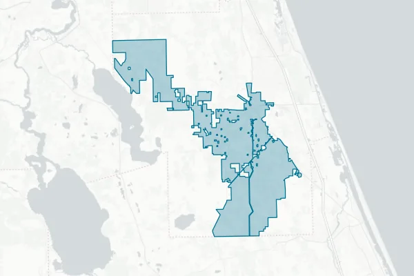 City of Bunnell — detail map