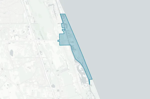 City of Flagler Beach — detail map