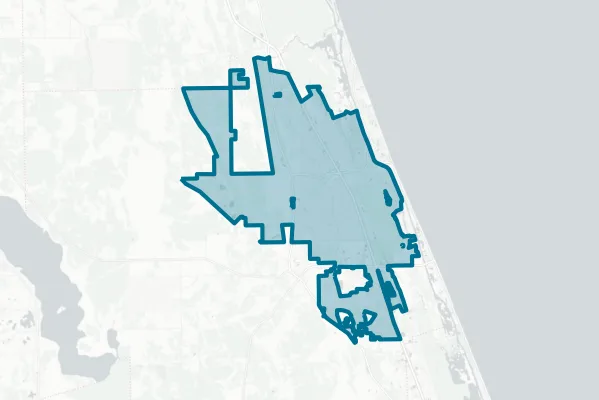 City of Palm Coast — detail map