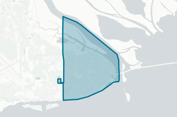 City of Apalachicola — detail map