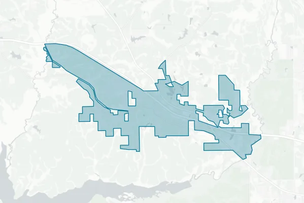 City of Midway — detail map
