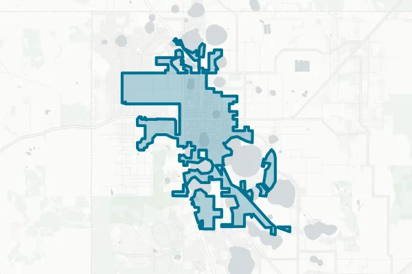 City of Avon Park — detail map
