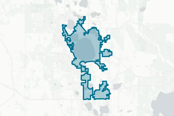City of Sebring — detail map