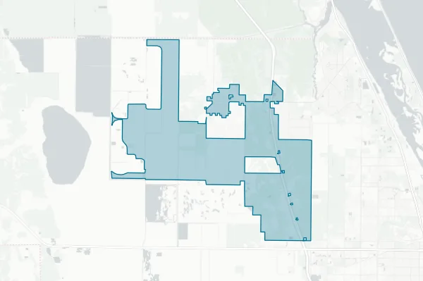 City of Fellsmere — detail map