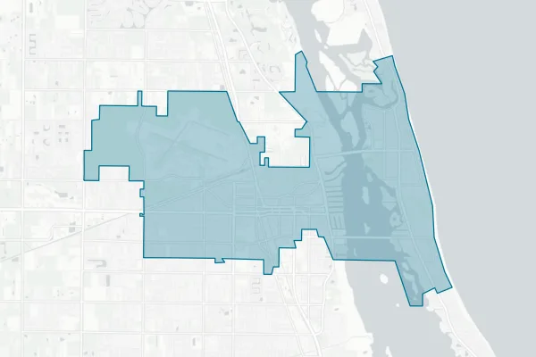 City of Vero Beach — detail map