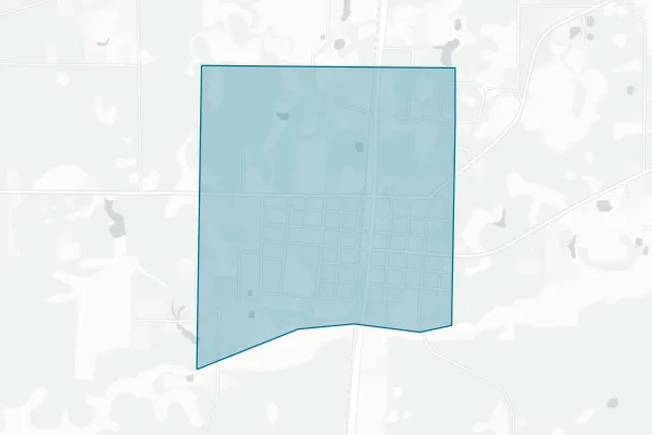 Town of Alford — detail map