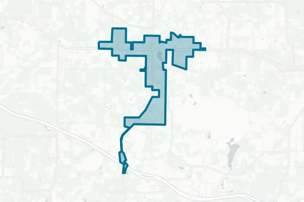 Town of Grand Ridge — detail map