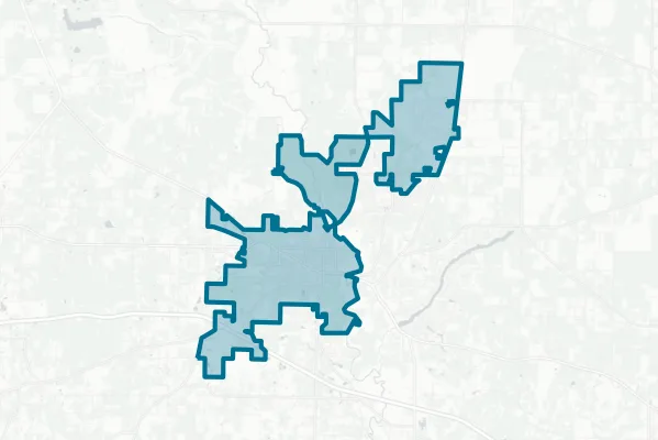 City of Marianna — detail map