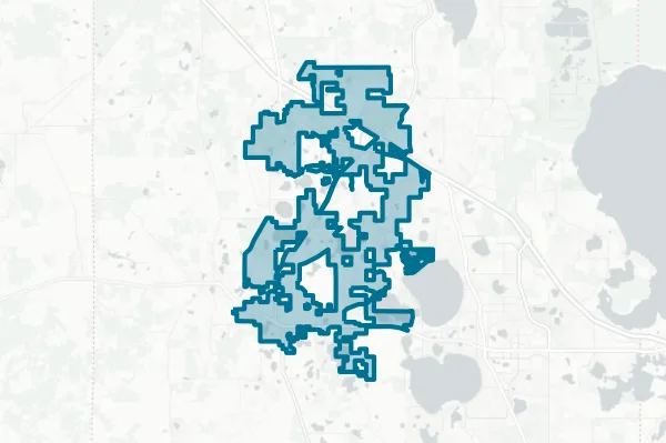 City of Groveland — detail map