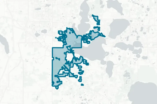 City of Leesburg — detail map