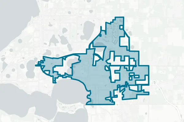 City of Mount Dora — detail map