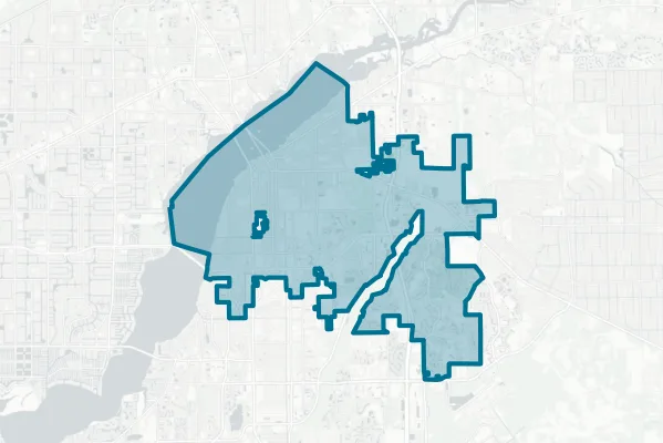 City of Fort Myers — detail map