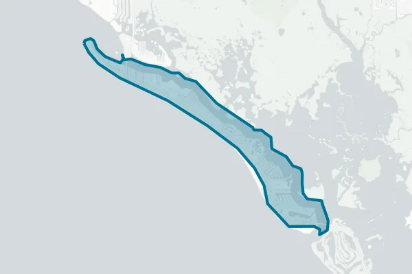 Town of Fort Myers Beach — detail map