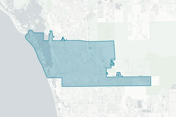 City of Bonita Springs — detail map
