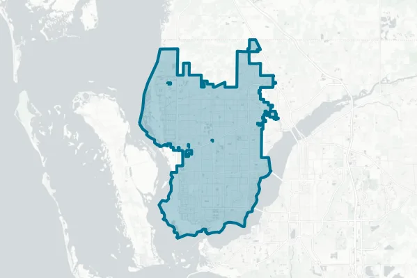 City of Cape Coral — detail map