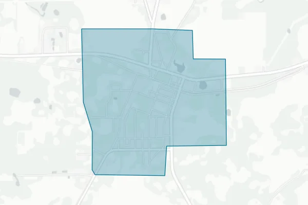 Town of Greenville — detail map