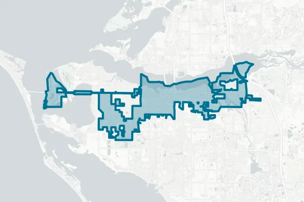 City of Bradenton — detail map