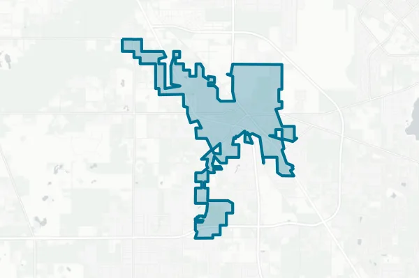 City of Belleview — detail map