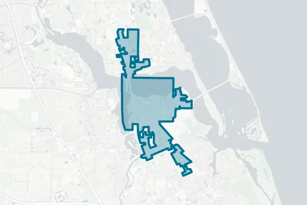 City of Stuart — detail map