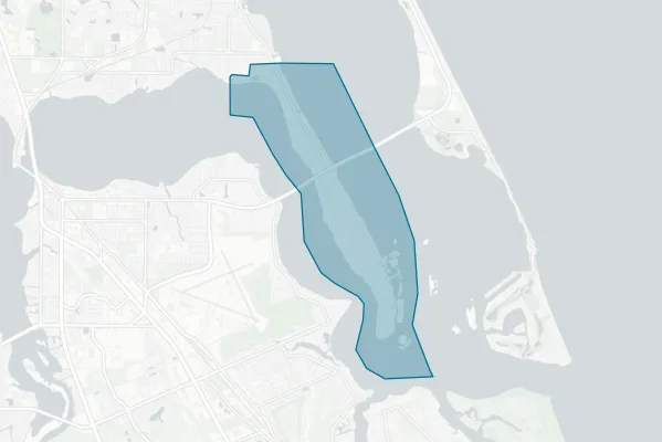 Town of Sewall's Point — detail map