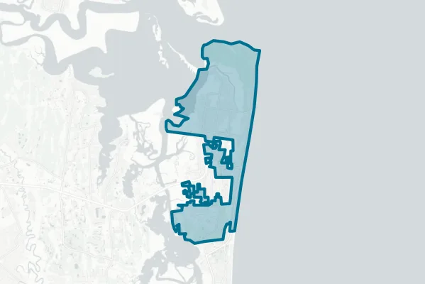 City of Fernandina Beach — detail map