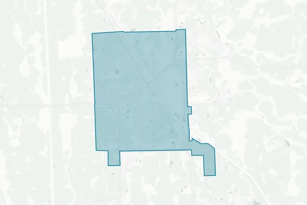 Town of Hilliard — detail map