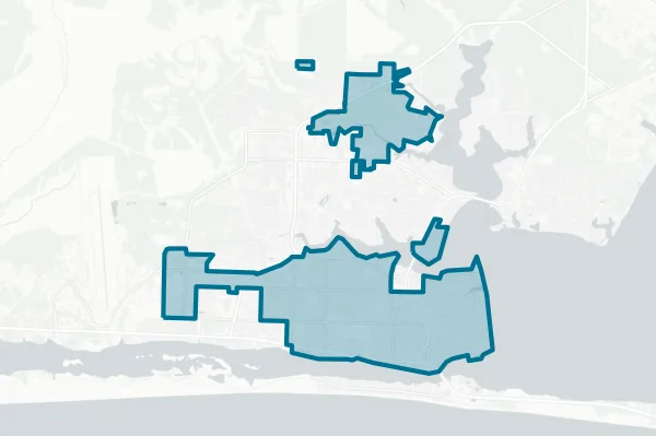 City of Fort Walton Beach — detail map