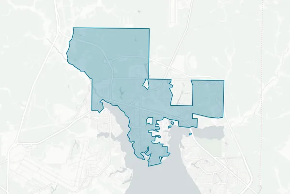 City of Niceville — detail map