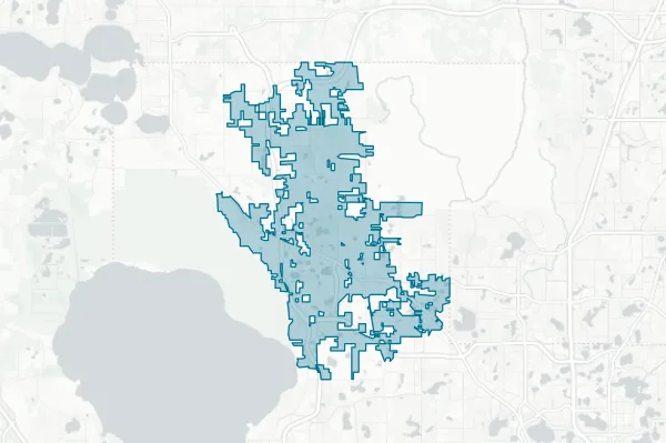 City of Apopka — detail map