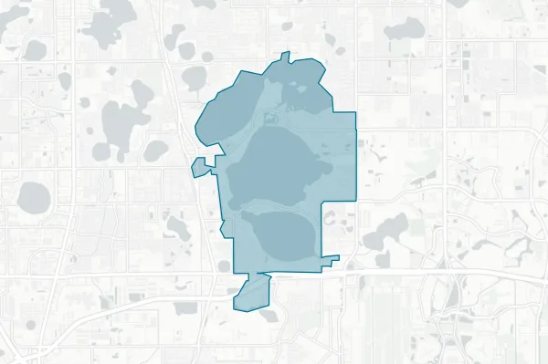 City of Belle Isle — detail map