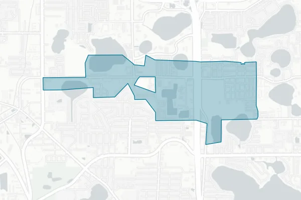 Town of Eatonville — detail map