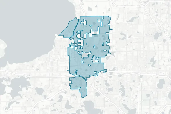City of Ocoee — detail map